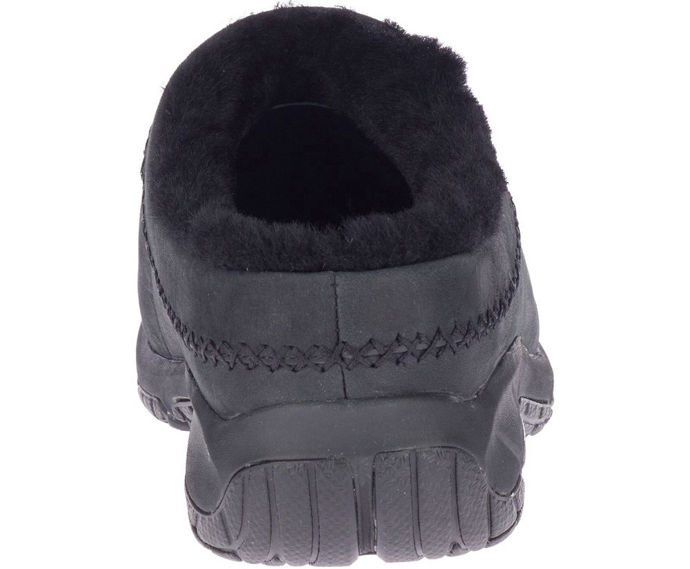 Merrell Slip Ons Black - Encore Ice 4 Leather - Womens 26EFYGBXR